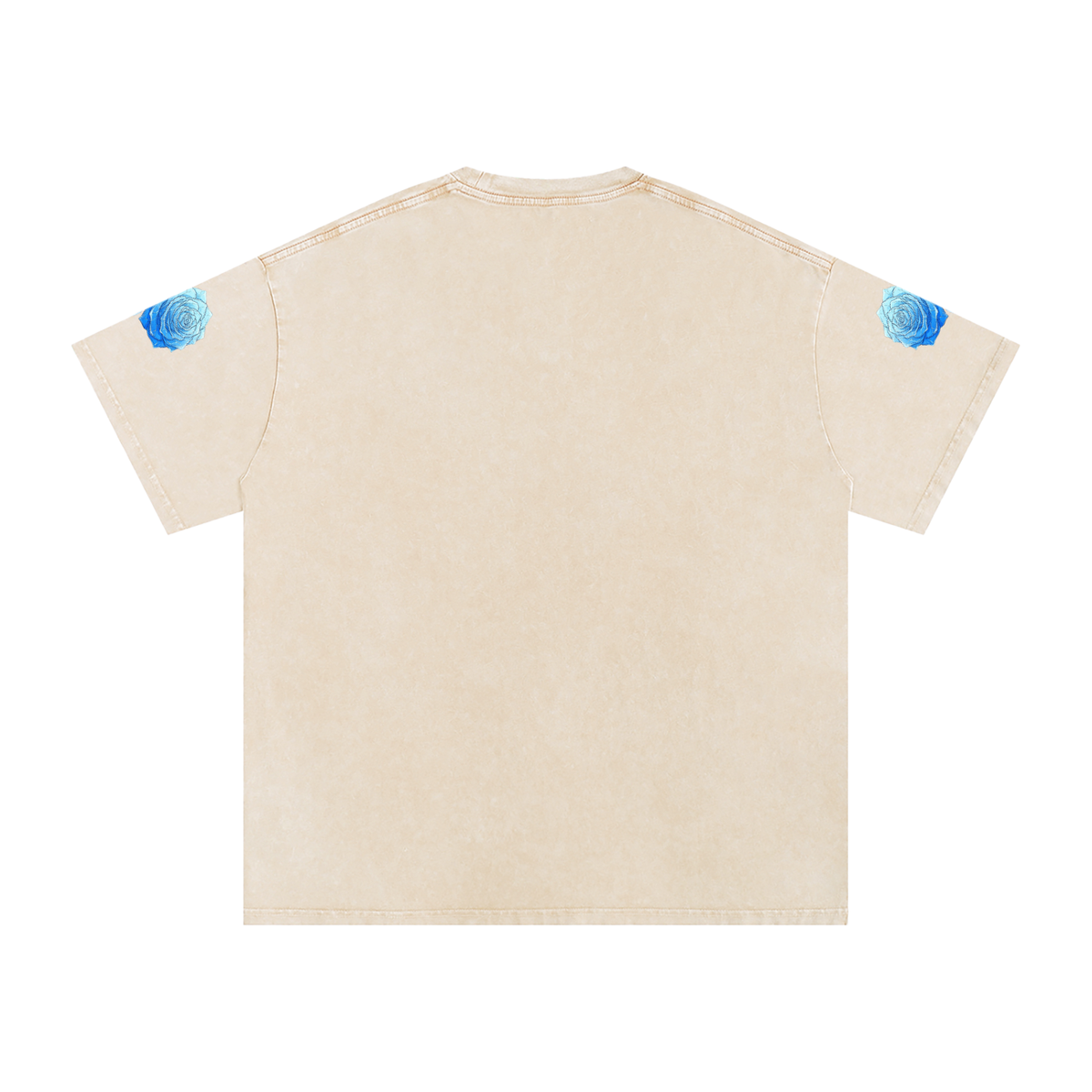 AISURU (Snow Washed Oversized Cotton T-Shirt)