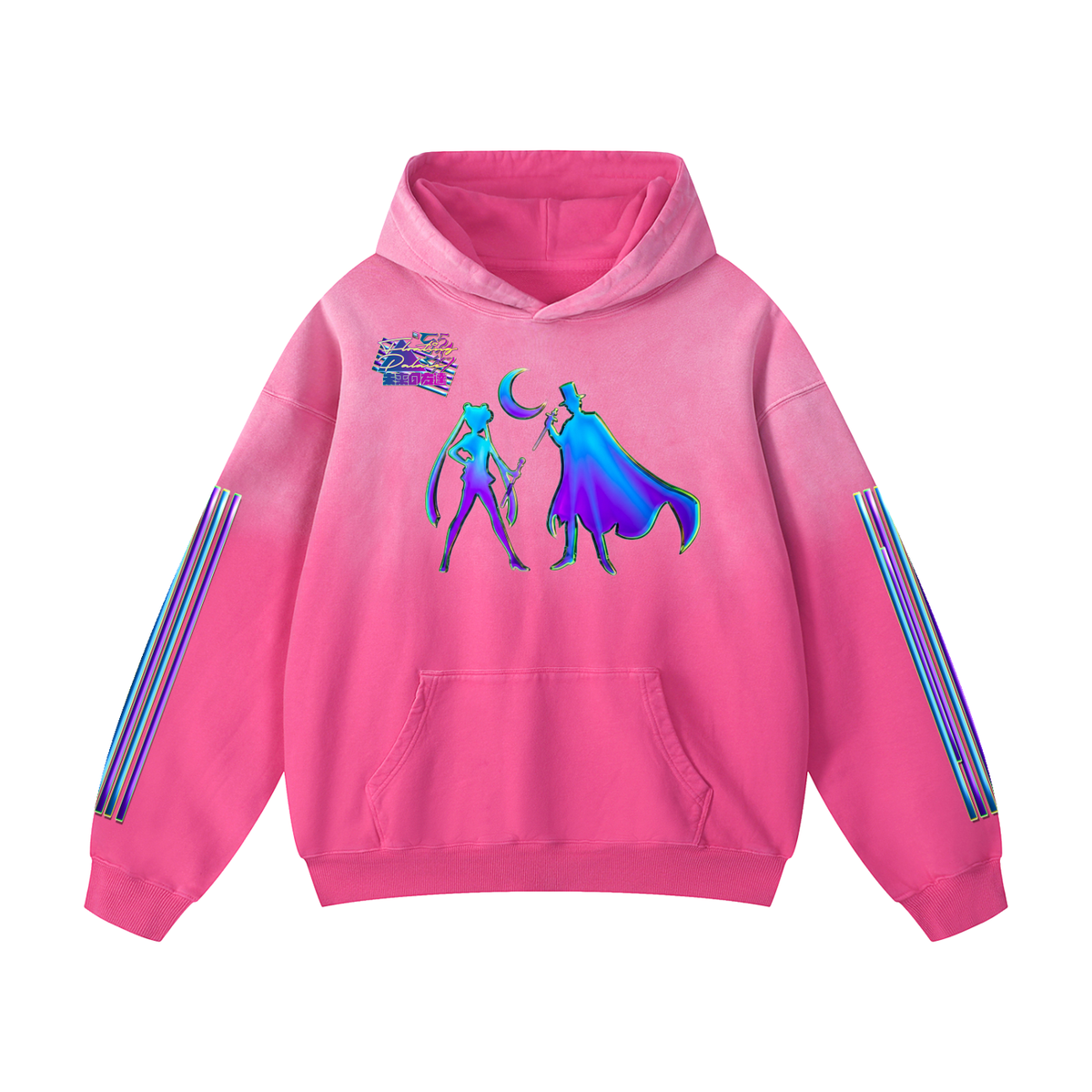 Floating Palace (Heavyweight Sunfade Oversized Hoodie)