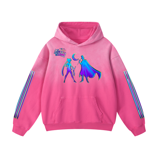Floating Palace (Heavyweight Sunfade Oversized Hoodie)