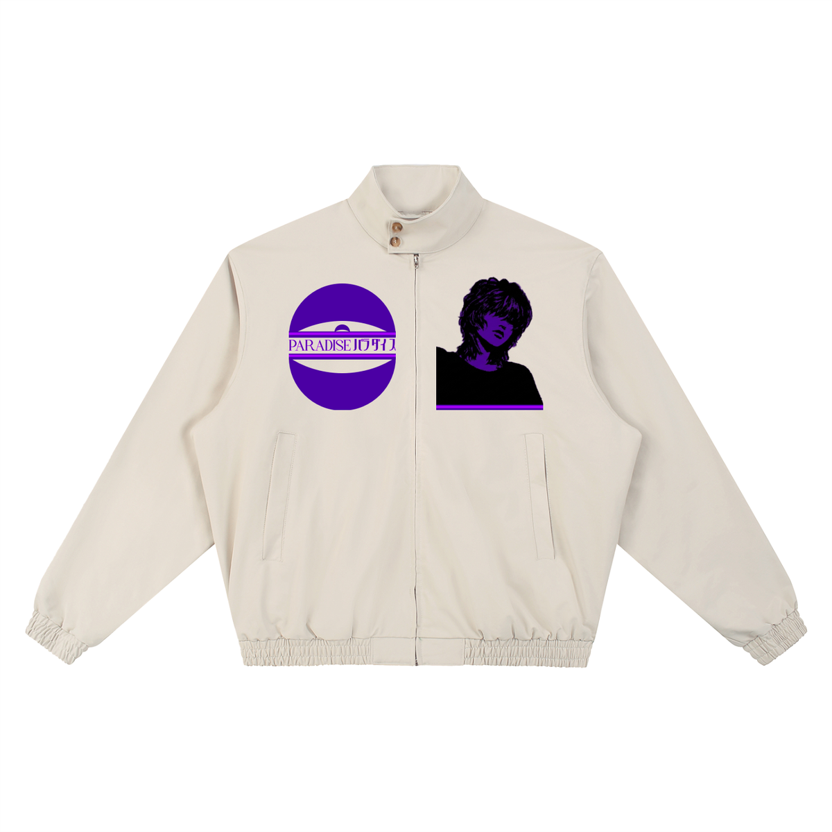 Paradise (Stand Collar Bomber Jacket)