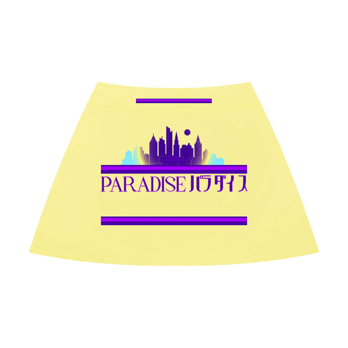 Paradise (Women’s High Rise A-Line Skirt)
