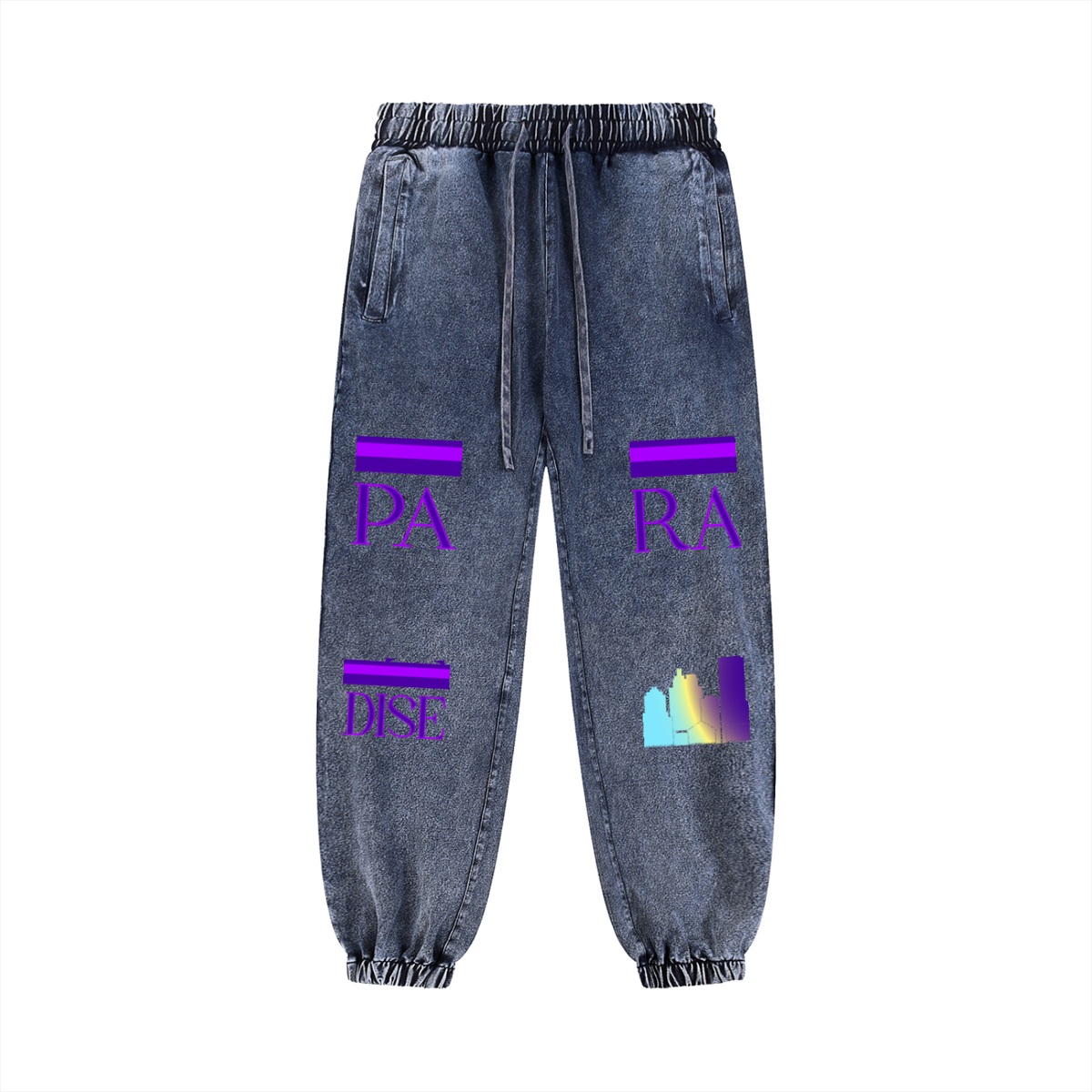 Paradise (Snow Wash Jogged Sweatpants)