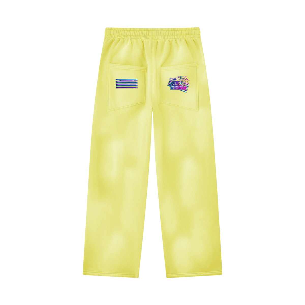 Paradise (Unisex Sunfade Wide Leg Fleece Sweatpants)