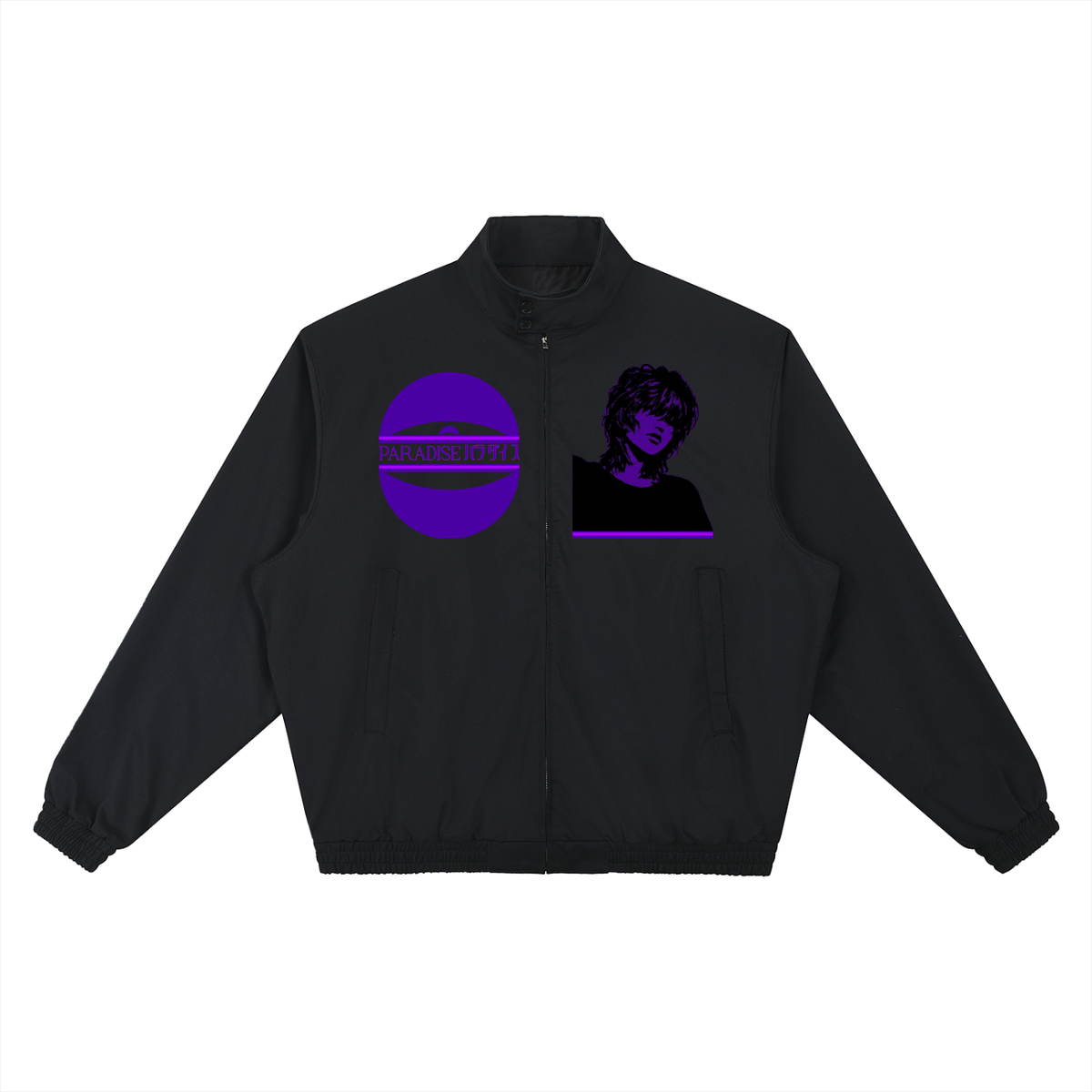 Paradise (Stand Collar Bomber Jacket)