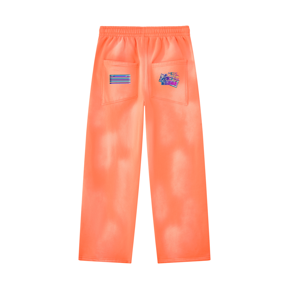 Paradise (Unisex Sunfade Wide Leg Fleece Sweatpants)